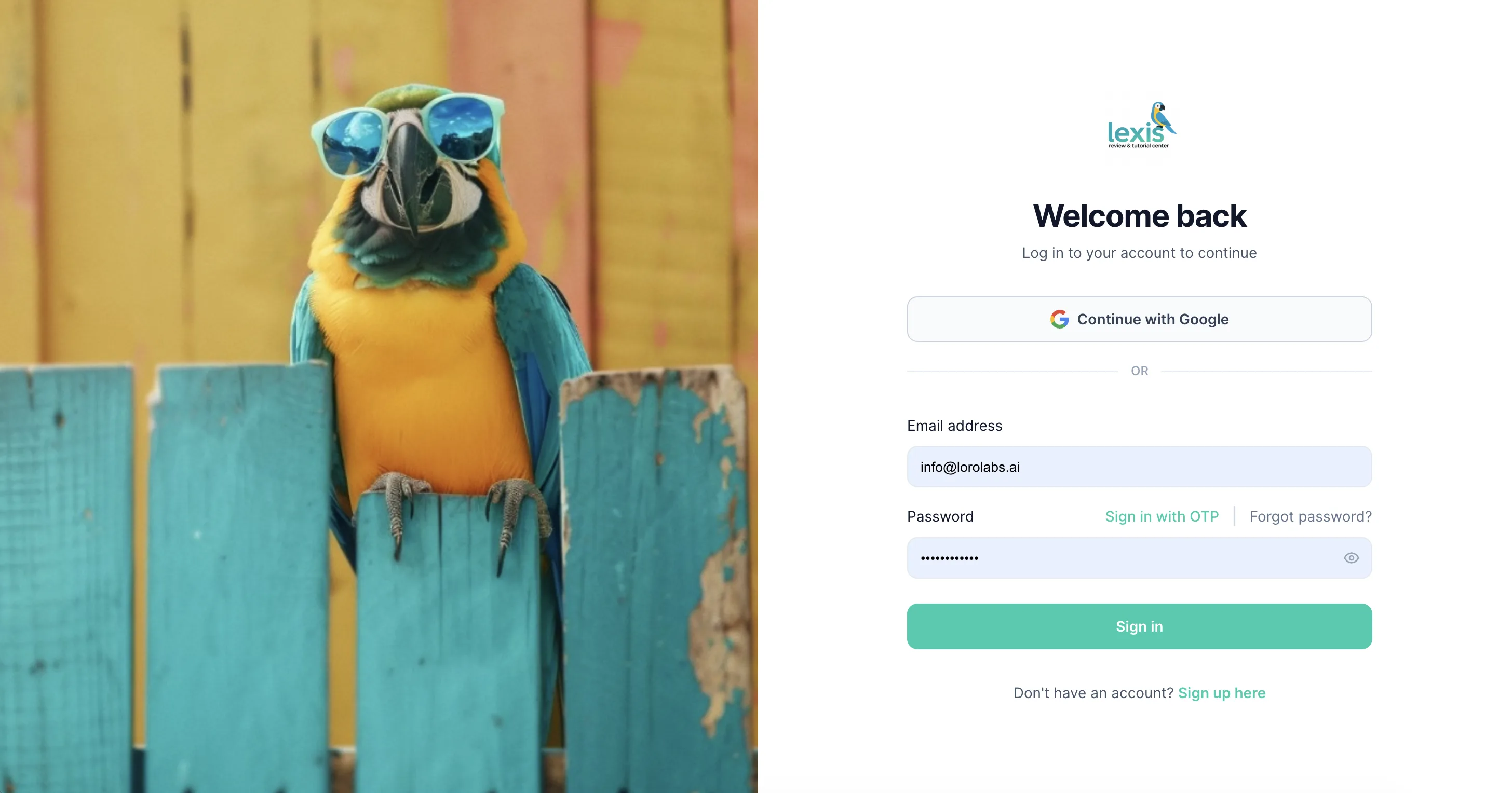 Exploration d’interface pour une plateforme d’apprentissage.